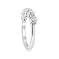 thumbnail image 3 of Bague de Mariage Ronde à 5 Pierres en Diamant 2cttw, Or Blanc 14k, 3 of 4