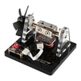 thumbnail image 4 of FashionCha Brushless Motor Model Mini High Speed Transducer Drive Coil Driven Low Power Durable Metal Science Physics Experiment Suitable for Educational DIY Hobby Teaching Model With Paddle, 4 of 8