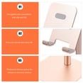 thumbnail image 2 of ORDDIART 1Pcs Curved Hook Stable Design Tablet Support Hands-Free Video Watching for Office Use, 2 of 5