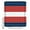 Navy blue Red, variant on Extra Long Shower Curtain 72x84 Inch, Black Grey Stripe Shower Curtain Waterproof Bathroom Decor Modern Art Horizontal Striped Fabric Bath Curtain Set Accessories with Hooks