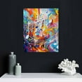 thumbnail image 4 of COMIO  Music Wall Art Music Note Painting Picture Canvas Prints Music Studio Decor, 4 of 4