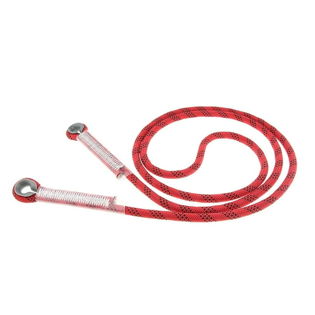 koolsoo 10.5mm Prusik Loop Pre-Sewn High Strength Climbing Static Rope Lanyard Cord for Red 210cm