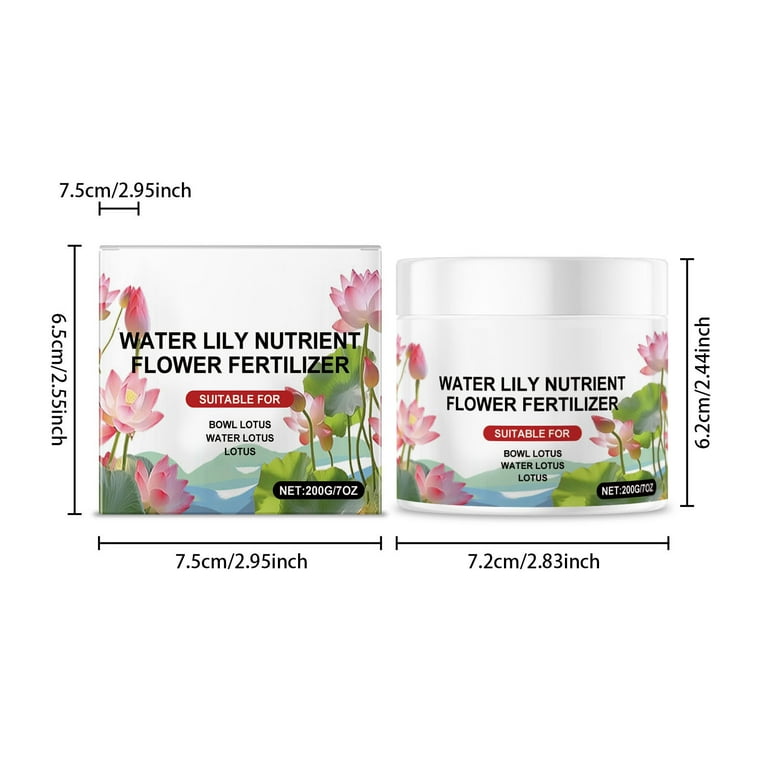 Fertilizzante Per Piante Acquatiche E Gigli - Booster Di Fioritura E Radici | 200 G, Nutrienti Naturali