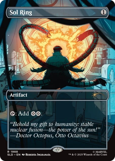 Magic the Gathering Secret Lair x Marvel's Spider-Man: Villainous Plots (Non-Foil)