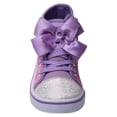 thumbnail image 5 of Laura Ashley Toddler Girls' High Top Lace-up Sneakers - Purple, Size: 10, 5 of 7