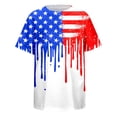 thumbnail image 3 of MuXiKeJi ClothesKids 4th of July Shirt USA Flag Clothes Toddler Boys Girls Children Patriotic Tee Tops 1-7 Years, 3 of 4