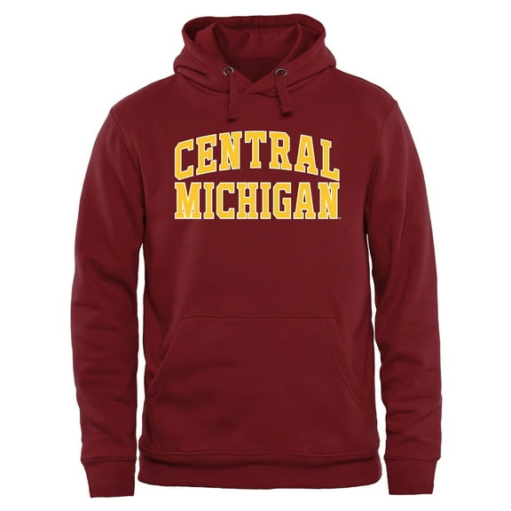 Men's Maroon Central Michigan Chippewas Everyday Pullover Hoodie