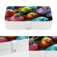 thumbnail image 4 of Snail PU Leather Display Case with Removable Compartment and Portable Design - Bracelet Holder, Necklace Organizer, Jewelry Display, 4 of 6