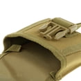 thumbnail image 4 of Bolsillos multifuncionales al aire libre altamente resistentes al desgarro Bolso de cintura Molle para teléfono móvil Color de barro Baoblaze Paquete de cintura táctico, 4 of 8