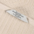 thumbnail image 5 of Superior Soho Ribbed Cotton 6-Piece Assorted Towel Set, Ivory, 5 of 9