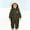 Z18-Army Green, variant on XDZJLR Baby Snowsuit Winter Coat Children Kids Toddler Boys Girls Sleeveless Warm Shiny Jumpsuit Cotton Wadded Suspender Ski Bib Pants Overalls Trousers Clothes Outfits Light Blue 2-3 Years