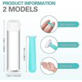 thumbnail image 2 of 2 Pieces Hard And Soft Silicone Contact Lens Inserter Remover Suction Cup, 2 of 5