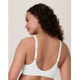 thumbnail image 3 of Bali Cotton Collection 2-Ply Underwire Bra White 36C, 3 of 5
