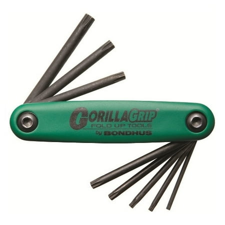 - Torx Key Gorilla Grip Set - T-9 to T-40 (8 Keys)