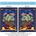 thumbnail image 5 of Toland Home Garden American Daisies Flower Patriotic Flag Double Sided 12x18 Inch, 5 of 5