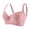 Pink#01, variant on AHTJRT 2 Pack Plus Size Bras for Women C Cup Sagging Proof Underwired Demi Coverage Bra Push-Up Support Bralettes with Adjustable Straps Black 36C