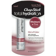 ChapStick Total Hydration Moisture + Tint Sunset Nude Tinted Lip Balm Tube - 0.12 Oz