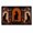 Microfiber-Latex-16x24, variant on Black Cat Moonless Rectangle Rug for Bedroom Cozy Seasonal
