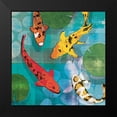 thumbnail image 2 of Venter, Tandi 15x15 Black Modern Framed Museum Art Print Titled - Lucky Koi I, 2 of 5