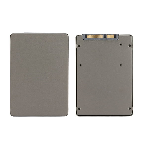 Hard Drive Enclosure, 6Gbps Lightweight High Heat Dissipation SSD Enclosure for Computer for Hard Disk Silver,Gray,Blue