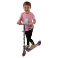 OZBOZZ Unicorn Foldable Scooter Light UP Wheels Ages 5 and up