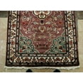 thumbnail image 2 of Ahmedani Linen Classic Flower Ivory Touch Rectangle Area Rug Home Decor Wool Silk Hand Knotted Indoor Carpet (5 x 3) Foot, 2 of 6