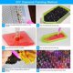 thumbnail image 4 of Diamond Painting Beginner Art Kit,Full Diamond Round 5D Diamond Art Kit,Gemstone Art Painting Kit,Diamond Art-Sunflower and Funny Cat, Good for DIY,Ho, 4 of 4