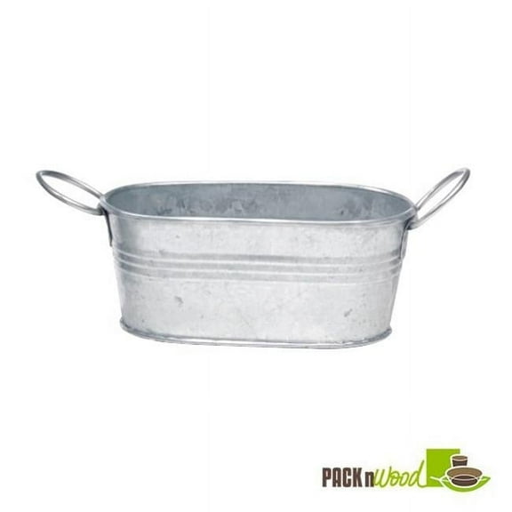 1.5 x 4 in. Mini Metal Tub Bucket
