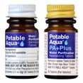 thumbnail image 1 of Potable Aqua Water Purification Tablets with PA Plus, Portable and Effective Solution for Camping, Hiking, Emergencies, Natural Disasters and International Travel, Two 50ct Bottles, 1 of 1