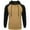 Khaki, variant on IROINNID Hoodies for Men Leisure Color Block Patchwork Blend Fleece Pullover Kanga Pocket Sweatshirts,Khaki