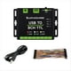 thumbnail image 1 of Convertidor Industrial USB A 8CH TTL Adaptador Convertidor USB A UART Múltiples Circuitos de Protección Soporte para Múltiples Sistemas, 1 of 5