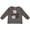 Charcoal, variant on Inktastic Mississippi Girl Magnolia Flowers and Leaves Girls Long Sleeve Toddler T-Shirt