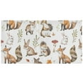 thumbnail image 3 of ALAZA Cute Forest Animals Hardcover 3 Ring Binder 1.5" Round Rings Interior Pockets Binders Organizer 1 Pack, 3 of 9