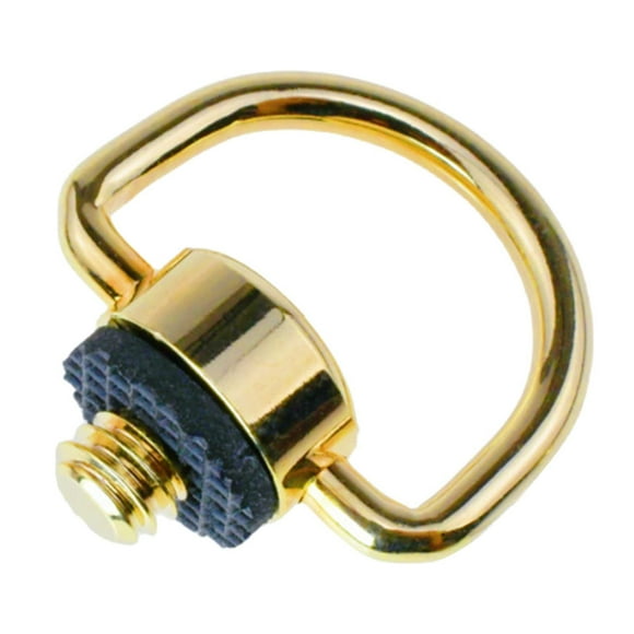 Bunblic Mousqueton à Vis en D pour Caméra, Accessoires en Métal Portatifs, Support à Charnière Robuste 1/4 Po pour Montage et Fixation, Largeur de Caméra 26 mm