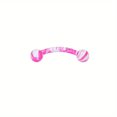 thumbnail image 1 of DOLOTTA 1Pc Surgical Steel Curved Barbell Eyebrow Rings Helix Tragus Lip Belly Button Piercing Rook Daith Earrings for Women Men, 1 of 5