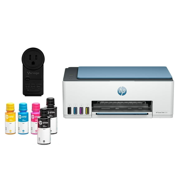 Paquete Especial con Multifuncional HP Smart Tank 525 + Protector de Voltaje con supresor de Picos AVR-300
