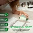 thumbnail image 6 of Reusable Lint Roller, 1 Pack Mini Travel Lint Rollers for Pet Hair Extra Sticky, Washable, Portable, Green, 6 of 15