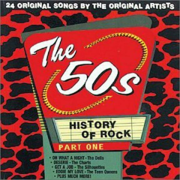 Various Artists - History of Rock 1: 50's / Various - Music & Performance - CD