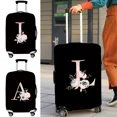 thumbnail image 2 of Housse de Protection pour Bagages Accessoires de Voyage Valise Anti-Poussière Résistante à l'Usure Série Fleur Rose Étui de Protection Mode 2024 8fleur Rose, 2 of 6