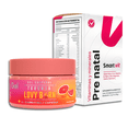 thumbnail image 1 of Lovy Care Smart Vit Dúo Prenatal Suplemento con Ácido Fólico 30 Cápsulas + Gel Reafirmante de Toronja 250 ml Multivitamínico para Maternidad, Cuidado y Tonificación de la Piel, 1 of 8