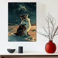 thumbnail image 5 of Icelandic Sheepdog Dog Art Print Poster, Wall art Canvas Painting Decor, Dog Pop Starry Night Art Home Decor Artwork For Bedroom Living Room Bathroom Décor, 5 of 6