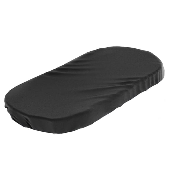 Rectangle Pool Cover for Above Ground & Solar Frame Pools, 122 x 83.9 x 7.9 in Dustproof Hood with Reinforced Edges, Heavy Duty for Winter Protection, Polyester Tank Cover for Yard Swimming Pools