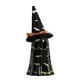 thumbnail image 1 of Decoraciones de Halloween, adornos de Halloween, regalos de Halloween, figura de bruja fantasma con sombrero de Halloween, decoración espeluznante con luz de gorro fantasma., 1 of 5