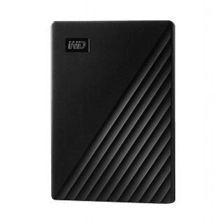 WD 4TB My Passport Portable External Hard Drive, Black - WDBPKJ0040BBK-WEWM