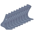 thumbnail image 1 of TOM TAILOR Paquete de 3 Calcetines de Mujer - Básico, unicolor Azul claro 39-42, 1 of 3