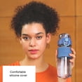 thumbnail image 4 of Cateissary Botella de agua deportiva PP, portátil, de Color sólido, resistente al calor, 600ml, a prueba de golpes, para entrenamiento, gimnasio, Teteras Azul Cateissary HA080532-03, 4 of 6