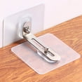 thumbnail image 5 of Anclajes adhesivos de pared para muebles, sin taladro (10 pares), kit de correas antivuelco para muebles a prueba de bebés, estantería segura para tocador, 5 of 5