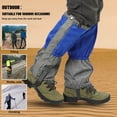 thumbnail image 3 of Polainas Cubrezapatos Polainas para piernas Polainas para botas de nieve Impermeable Resistente al d Tomshoo Polainas, 3 of 7
