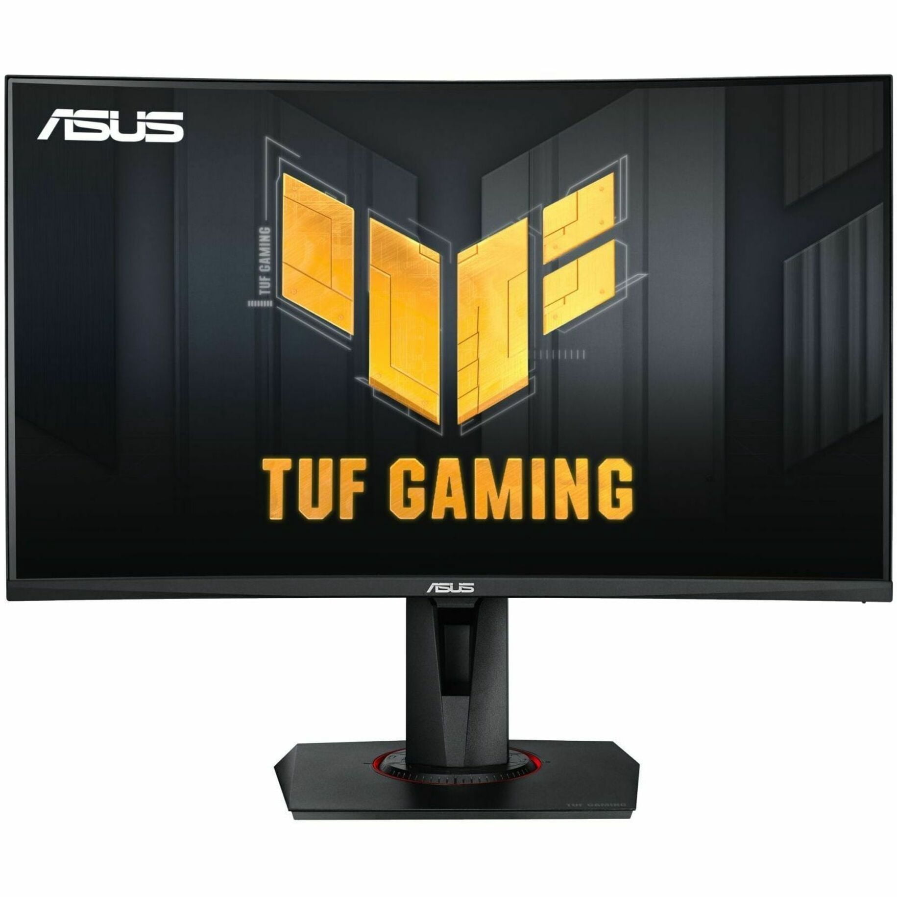 ASUS TUF Gaming 27 inch Full HD 240Hz AMD FreeSync Premium (Adaptive Sync) 1ms ELMB SYNC Built-in Speakers Curved Gaming Computer Monitor with Swivel & Tilt Stand VG27VQMY