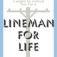 thumbnail image 3 of CafePress - Retired Lineman Light T Shirt - Men's Classic Graphic T-Shirt, 3 of 4